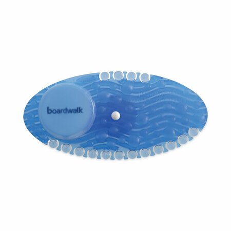 BOARDWALK Curve Air Freshener, Cotton Blossom, Blue, PK60 BWKCURVECBLCT